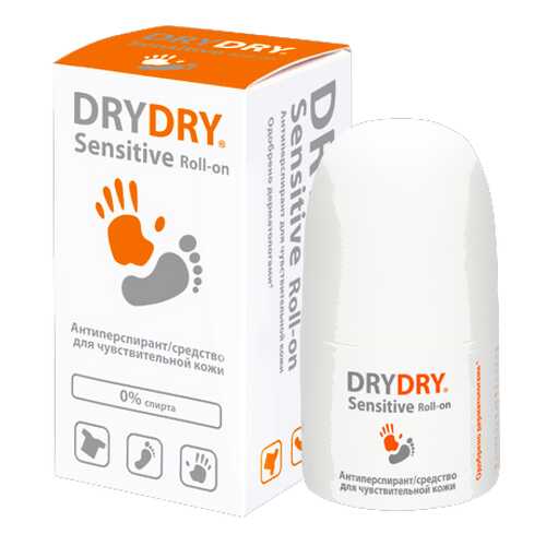 Дезодорант Dry Dry Sensitive 50 мл в Летуаль