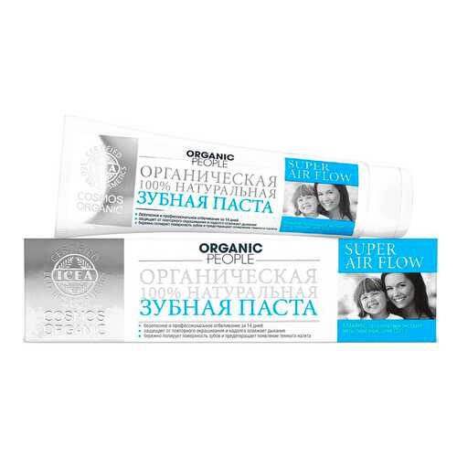 Зубная паста Organic People Super Air Flow в Летуаль