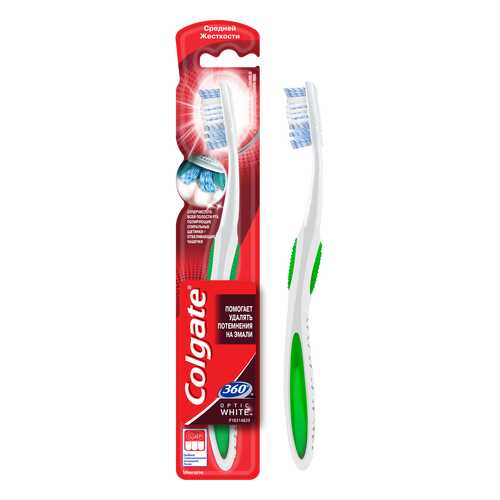 Зубная щетка Colgate 360 Optic White в Летуаль