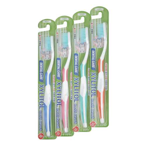 Зубная щетка DENTAL CARE Xylitol Toothbrush Set 4 шт в Летуаль