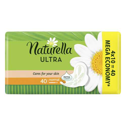 Прокладки Naturella Ultra Camomile Normal Quatro 40шт в Летуаль