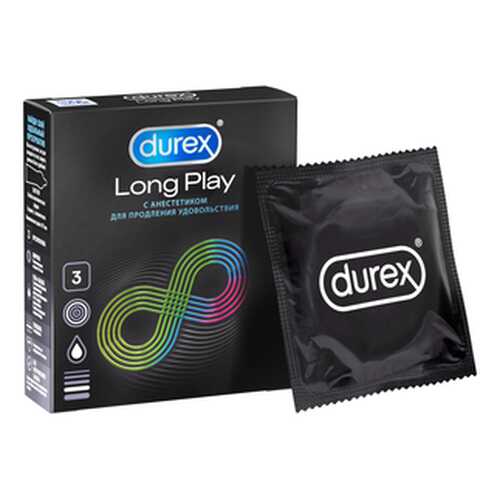 Презервативы Durex Long Play 3 шт. в Летуаль