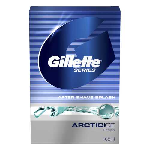 Средство после бритья Gillette Series Лосьон arctic ice 100 мл в Летуаль