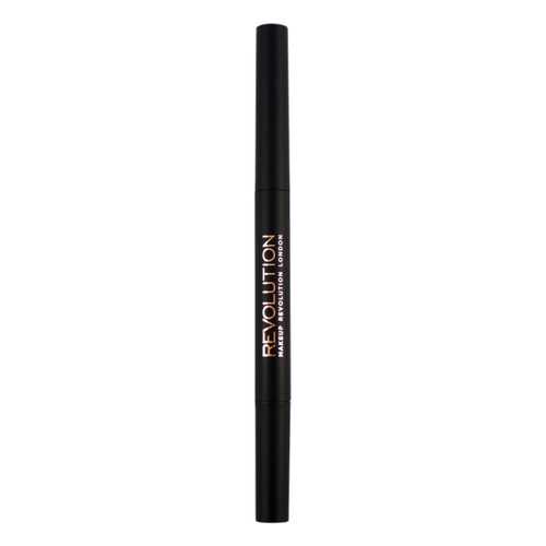 Карандаш для бровей Makeup Revolution Duo Brow Pencil Light Brown в Летуаль