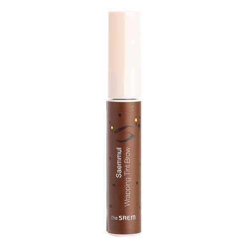 Тинт для бровей The Saem Saemmul Wrapping Tint Brow BR02 Dark Brown 10 г в Летуаль