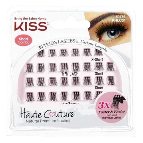 Накладные ресницы KISS Haute Couture Trio Lashes 30 шт 12-574 в Летуаль