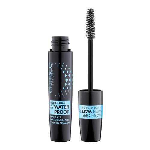 Тушь для ресниц CATRICE Better Than Waterproof Wash Off Waterresistant Volume Mascara 010 в Летуаль