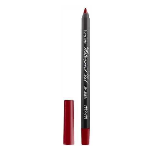 Карандаш для губ ABSOLUTE NEW YORK Waterproof Gel Lip Liner тон NFB73 True red 1,1 г в Летуаль