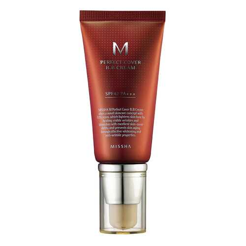 BB крем MISSHA M Perfect Cover BB Cream 27 Honey Beige 50 мл в Летуаль