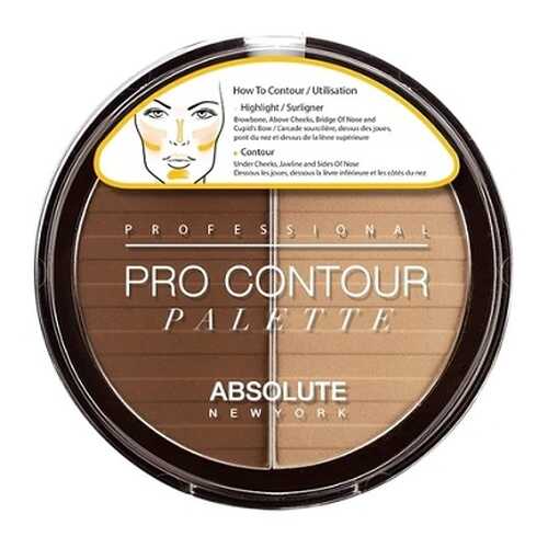 Контурирующая палетка Absolute New York Pro Contour Palette 03 в Летуаль