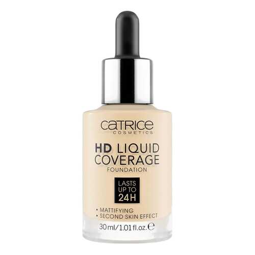 Основа для макияжа CATRICE HD Liquid Coverage Foundation 002 Porcelain Beige 30 мл в Летуаль