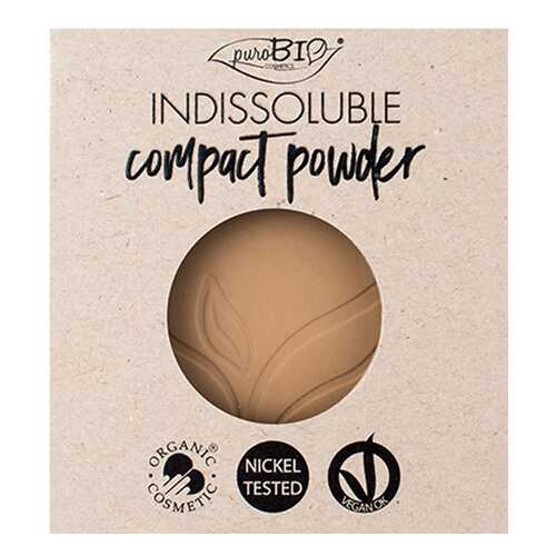 Пудра PuroBio REFILL INDISSOLUBLE compact powder 03 желтый 9 г в Летуаль