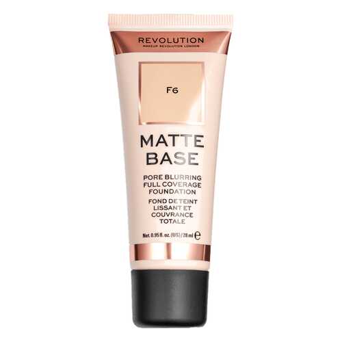 Тональный крем Makeup Revolution Matte Base Foundation F6 в Летуаль