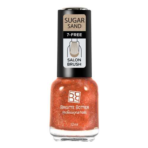 Лак Brigitte Bottier Sugar Sand тон 306 искрящийся рябиновый, 12 мл в Летуаль