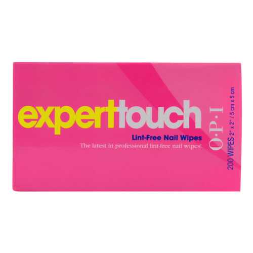 Средство для снятия лака OPI ExpertTouch Nail Wipes 200 шт в Летуаль