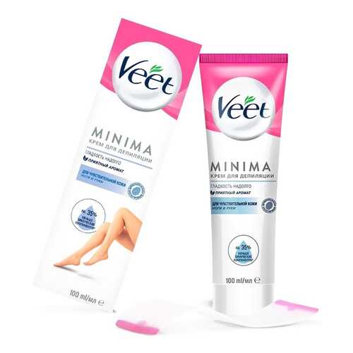 Крем для депиляции для чувствительной кожи Veet MINIMA 100 мл в Летуаль