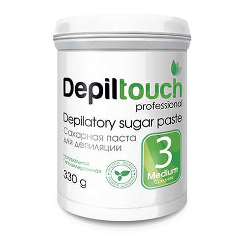 Сахарная паста для депиляции Depiltouch Depilatory Sugar Paste Medium №3 средняя, 330 гр в Летуаль