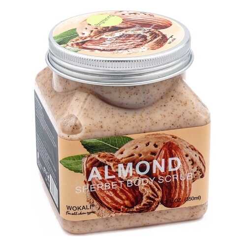 Скраб для тела Wokali Almond Sherbet Body Scrub Миндаль 350 мл в Летуаль