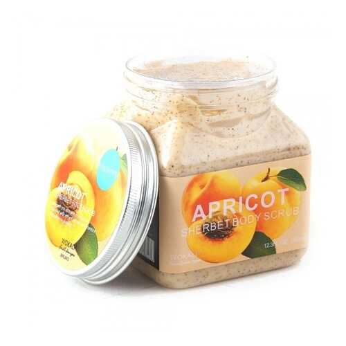 Скраб для тела Абрикос Wokali Apricot Sherbet Body Scrub 350 мл в Летуаль