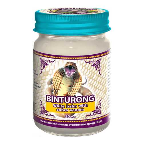 Средство для тела Binturong White Balm with Cobra Venom 50 мл в Летуаль