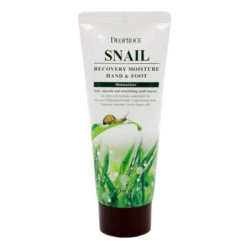 Крем для рук Deoproce Moisture Hand & Foot Snail Recovery 100 мл в Летуаль