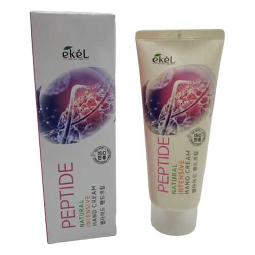 Крем для рук с пептидами Ekel peptide natural intensive hand cream 100 мл в Летуаль