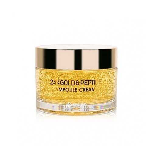 Крем с пептидами и золотом 24K GOLD & PEPTIDE AMPOULE CREAM 50 г в Летуаль