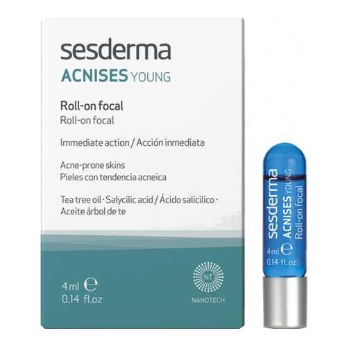 Лосьон для лица Sesderma Acnises Young Для локального применения 4 мл в Летуаль