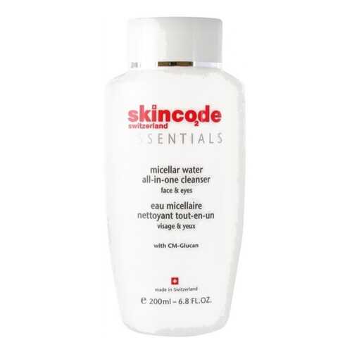 Мицеллярная вода Skincode Essentials Micellar Water All-In-One Cleancer 200 мл в Летуаль