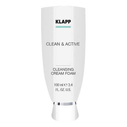 Пенка для умывания Klapp CLEAN&ACTIVE Cleansing Cream Foam 100 мл в Летуаль