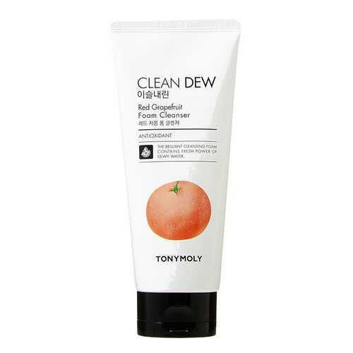 Пенка для умывания TonyMoly Clean Dew Red Grape Fruit Foam Cleanser в Летуаль