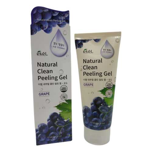 Пилинг-гель скатка для лица с экстрактом виноград Ekel Peeling Gel Grape 180 мл в Летуаль