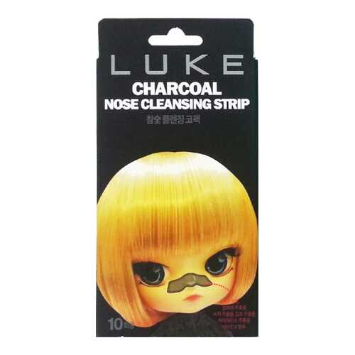 Средство для очищения 4Skin Luke Charcoal Nose Cleansing Strip от черных точек 10 шт в Летуаль