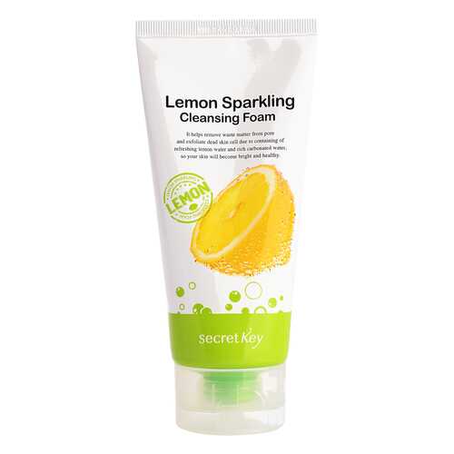 Средство для умывания secret Key Lemon Sparkling Cleansing Foam 120 мл в Летуаль