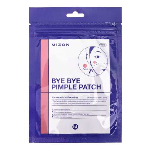 Патчи для глаз Mizon Bye Bye Pimple Patch 24 шт в Летуаль