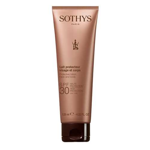 Эмульсия для лица Sothys Protective Lotion Face And Body SPF30 High Protection 125 мл в Летуаль