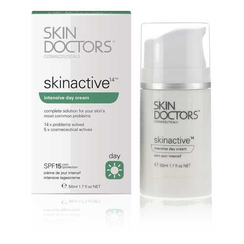 Интенсивный дневной крем для лица SKIN DOCTORS SkinActive 14, 50 мл в Летуаль