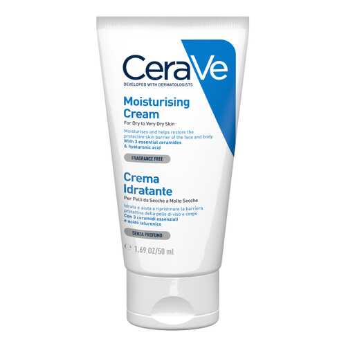 Крем для лица CeraVe Moisturising Cream Crema Idratante, 50 мл в Летуаль