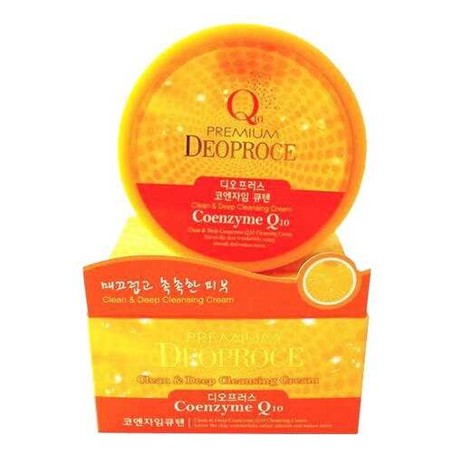 Крем для лица Deoproce Clean & Deep Coenzyme Q10 Cleansing 300 мл в Летуаль