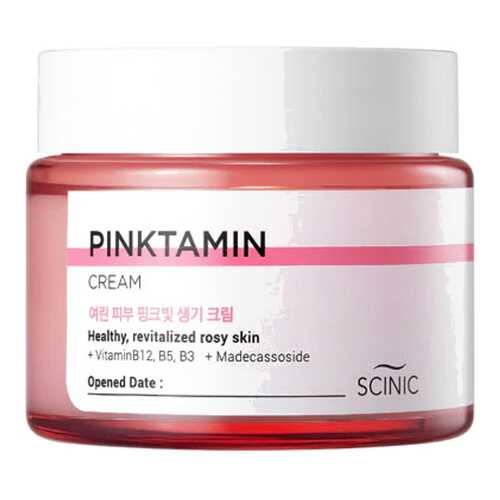 Крем для лица Scinic Pinktamin Cream 80 мл в Летуаль