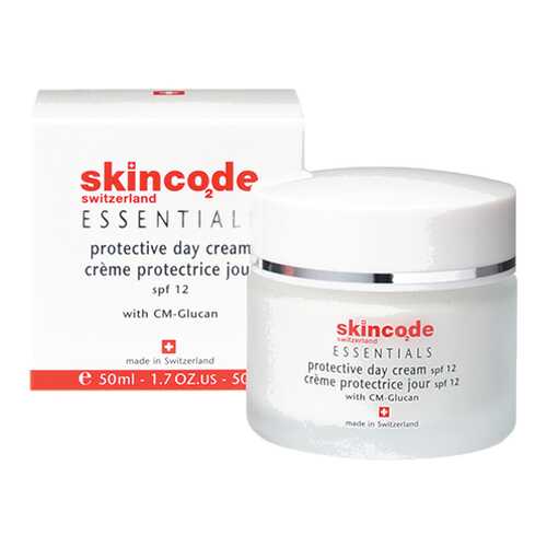 Крем для лица Skincode Essentials Protective Day Cream SPF12 50 мл в Летуаль