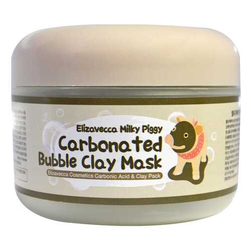 Маска для лица Elizavecca Milky Piggy Carbonated Bubble Clay Mask 100 г в Летуаль