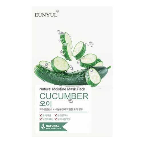 Маска для лица Eunyul Natural Moisture Mask Pack Cucumber 22 мл в Летуаль