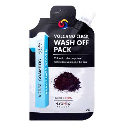 Маска для лица Eyenlip Volcano Clear Wash Off Pack 20 г в Летуаль