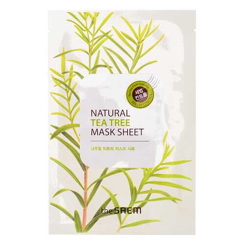 Маска для лица the SAEM Natural Tea Tree Mask Sheet 21 мл в Летуаль