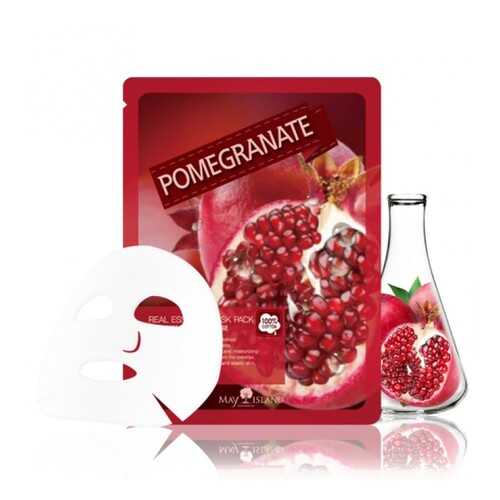 Маска для лица тканевая May Island Real Essence Pomegranate Mask Pack 25мл в Летуаль