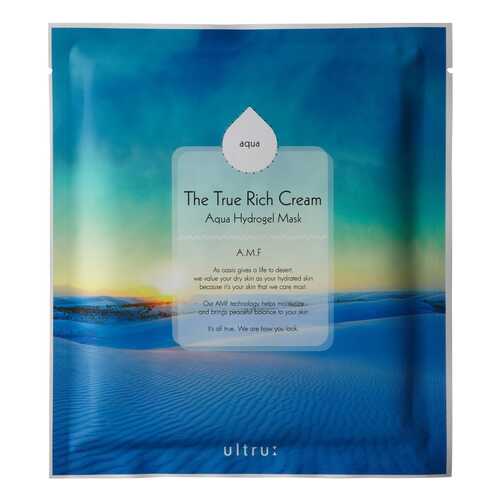 Маска для лица Ultru The True Rich Cream Aqua Hydrogel Mask 25 г в Летуаль