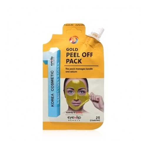 Маска-пленка очищающая Eyenlip GOLD PEEL OFF PACK 25гр в Летуаль