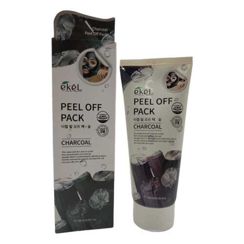 Маска-пленка с экстрактом древесного угля Ekel Peel Off Pack Charcoal 180 мл в Летуаль