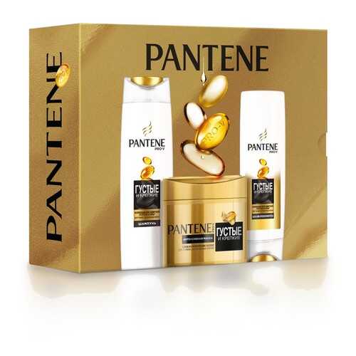 Подарочный набор Pantene Маска 300 мл+Шампунь 250мл+Бальзам 200мл в Летуаль